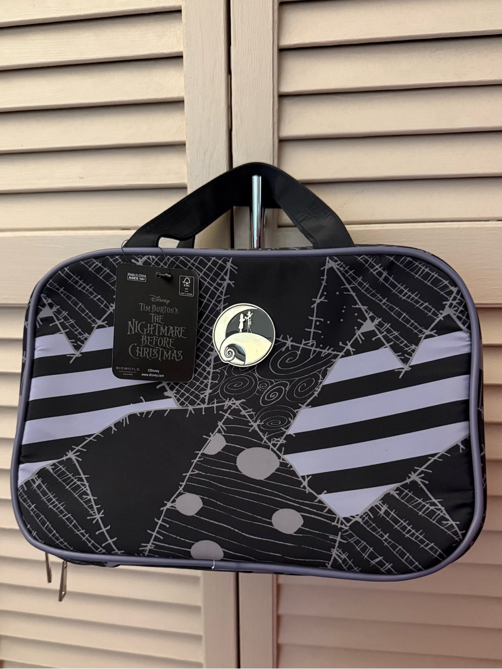 💀NWT THE NIGHTMARE BEFORE CHRISTMAS TOILETRY BAG💀